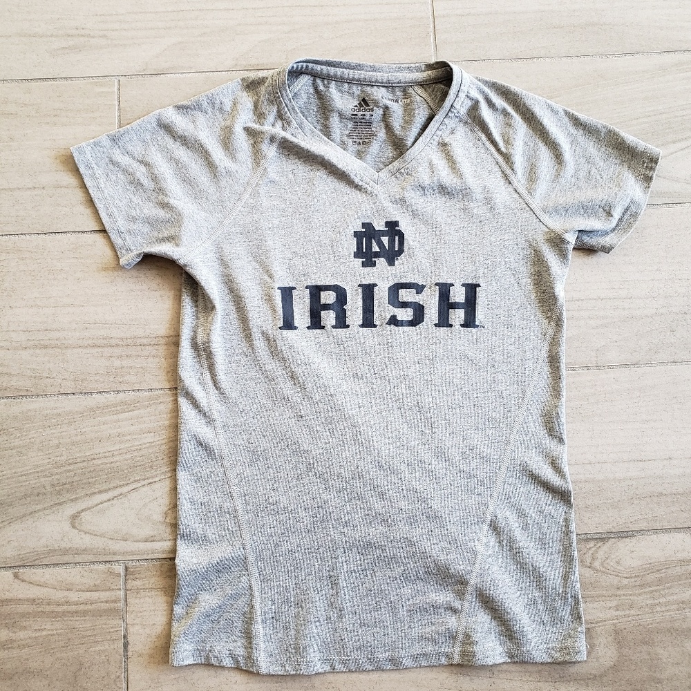 Adidas Notre Dame Fightining Irish shirt small